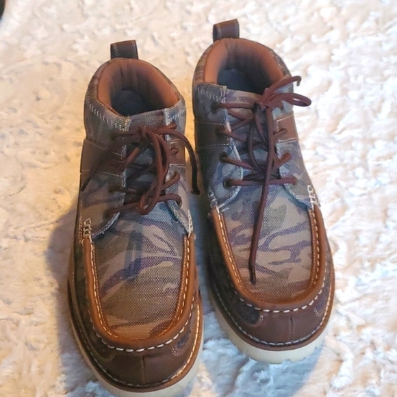 Sun + Stone Camo Kohen Chukka Sz. 10 Boot - Picture 1 of 9